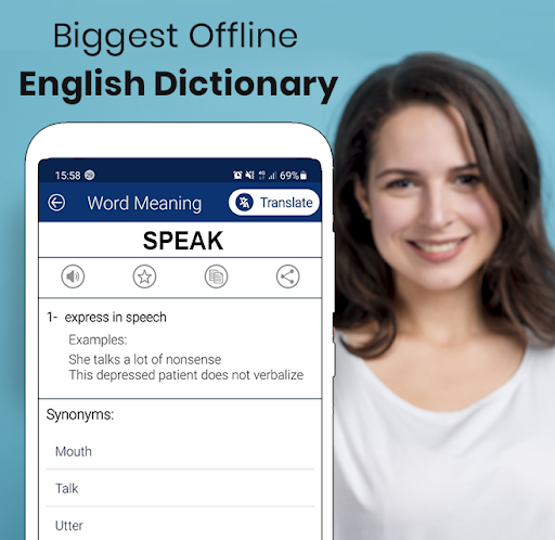 English Dictionary Offline App - عکس برنامه موبایلی اندروید