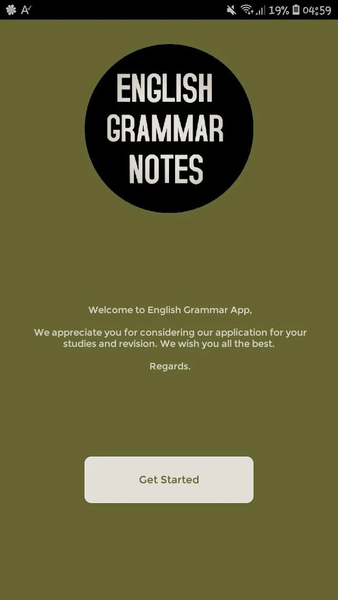 English Grammar Notes - عکس برنامه موبایلی اندروید