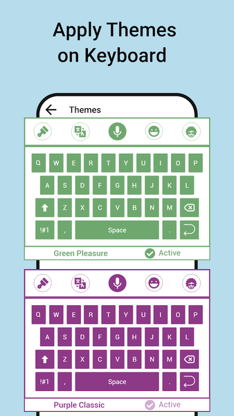 English Voice Typing Keyboard - عکس برنامه موبایلی اندروید