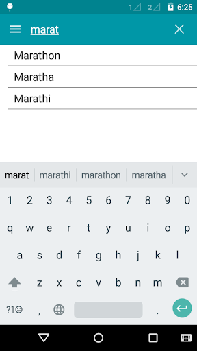 English To Marathi Dictionary - Image screenshot of android app