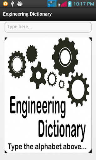 Engineering Dictionary - Image screenshot of android app