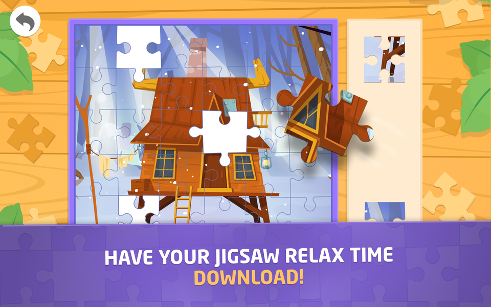 Relaxing Bright Jigsaw Puzzles - Gameplay image of android game