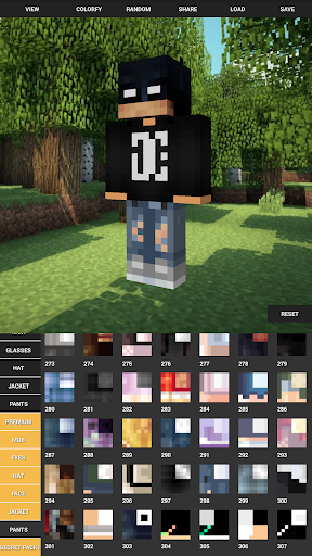 Custom Skin Creator Minecraft - Image screenshot of android app