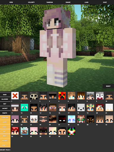 custom skin editor for minecraft