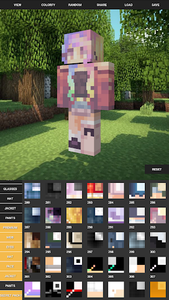 Skin editor for Minecraft with 3D View APK + Mod for Android.