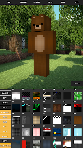 برنامه Custom Skin Creator Minecraft - دانلود