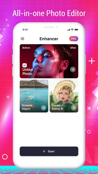 AI Photo Enhancer and AI Art - Image screenshot of android app