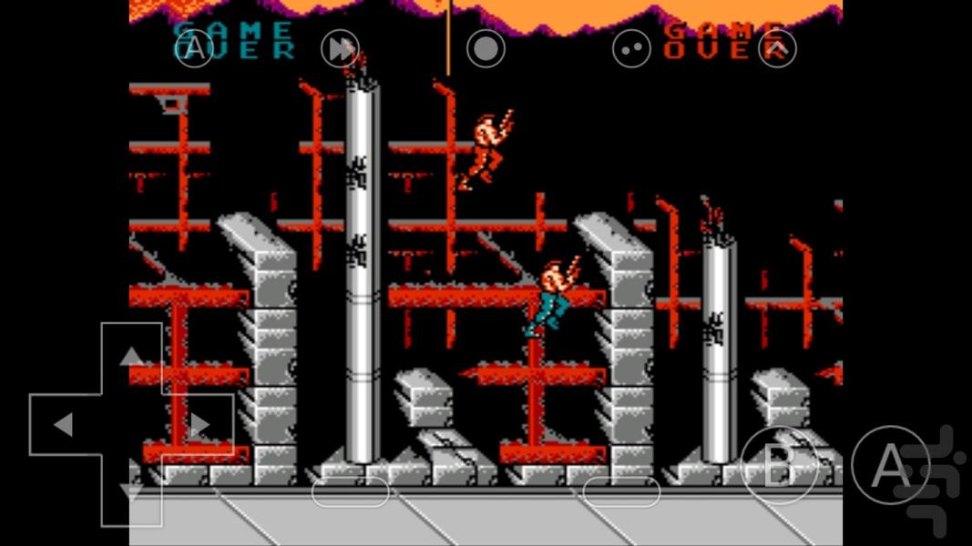 Contra : 38 Games in 1 - Gameplay image of android game