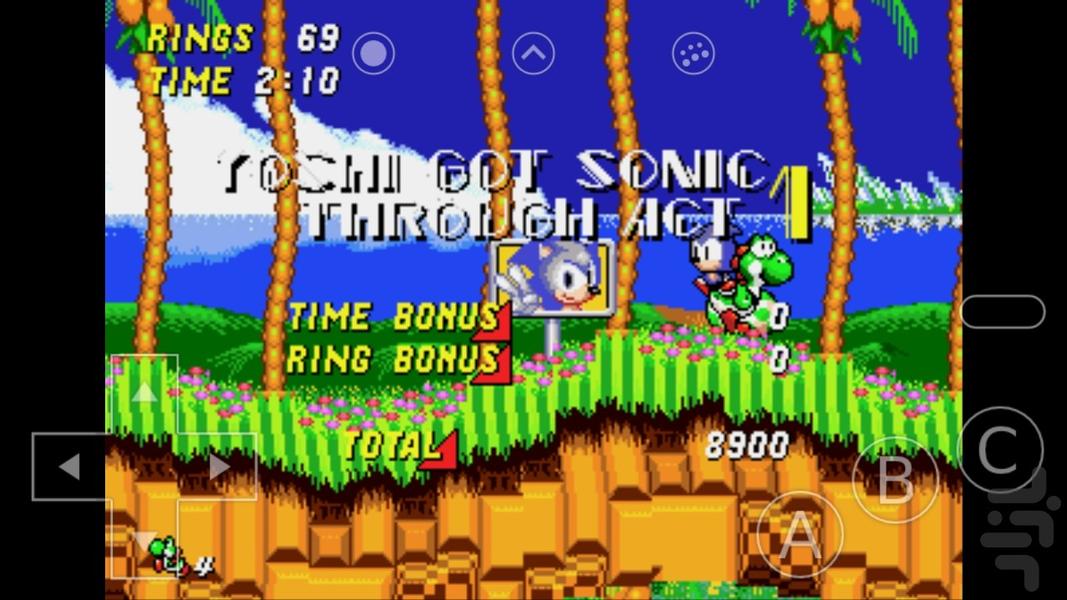 SEGA 140 : Sonic Mod - Gameplay image of android game