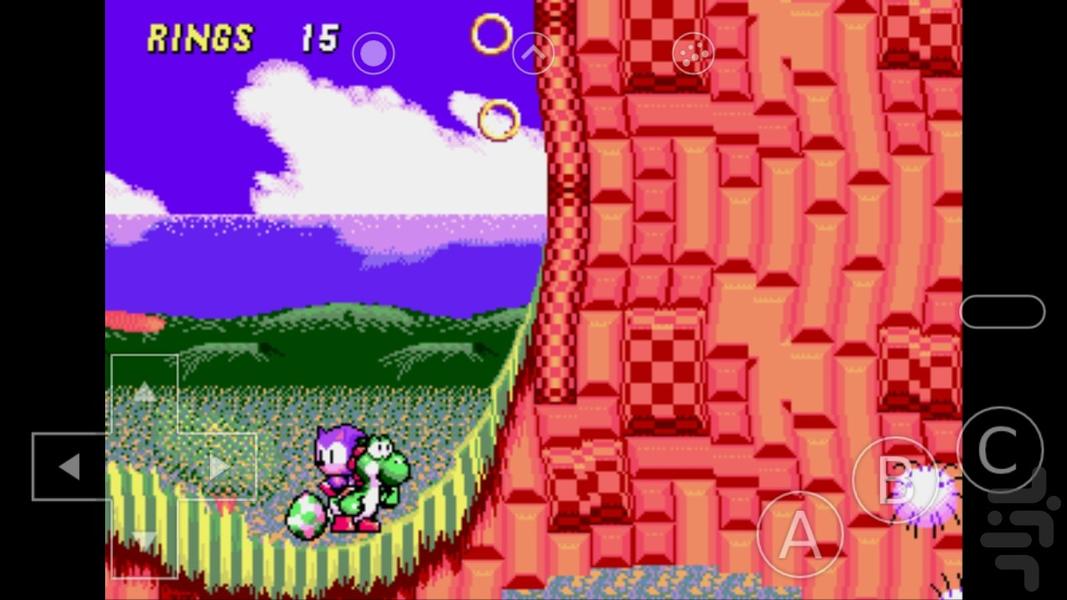 SEGA 140 : Sonic Mod - Gameplay image of android game