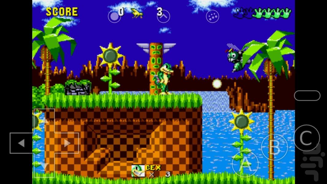 SEGA 140 : Sonic Mod - Gameplay image of android game