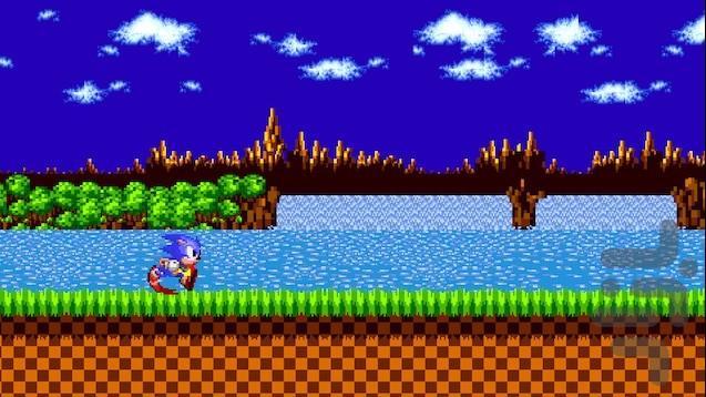 SEGA 140 : Sonic Mod - Gameplay image of android game