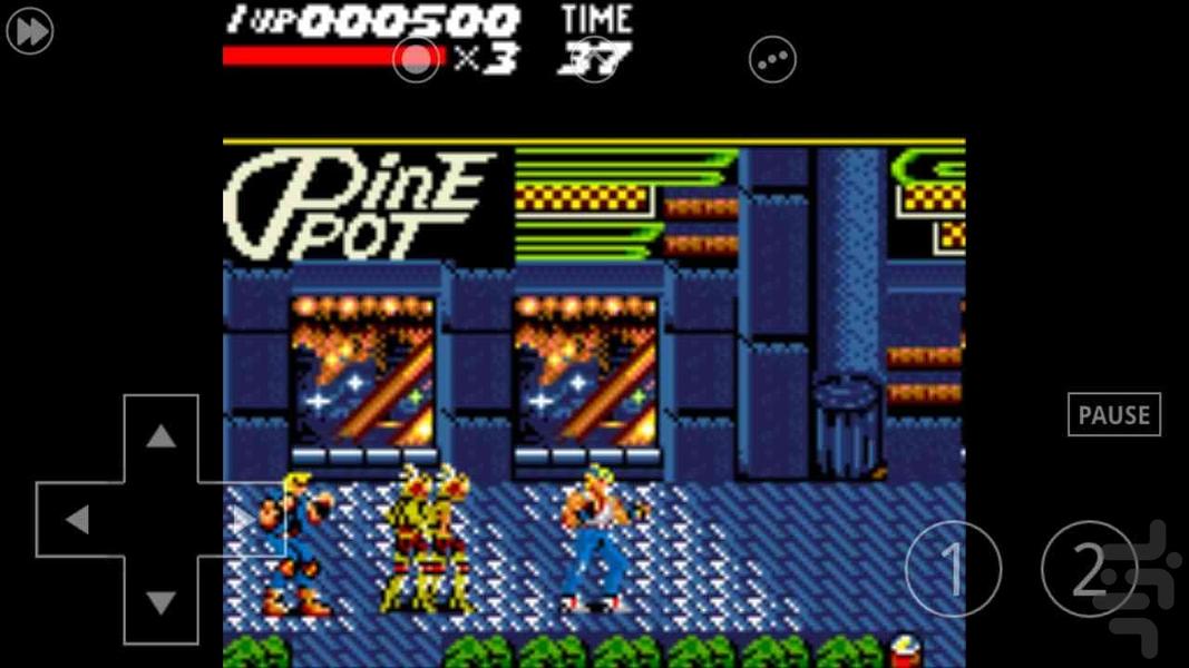 Streets Of Rage : 11 in 1 - Gameplay image of android game