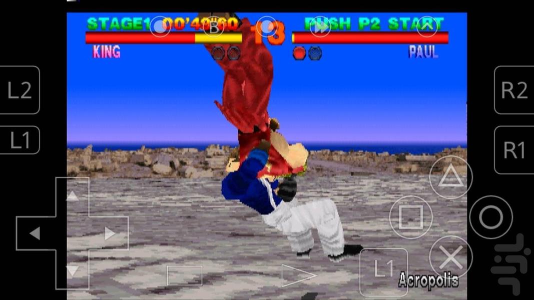 تیکن : مجموعه ۴ بازی - عکس بازی موبایلی اندروید