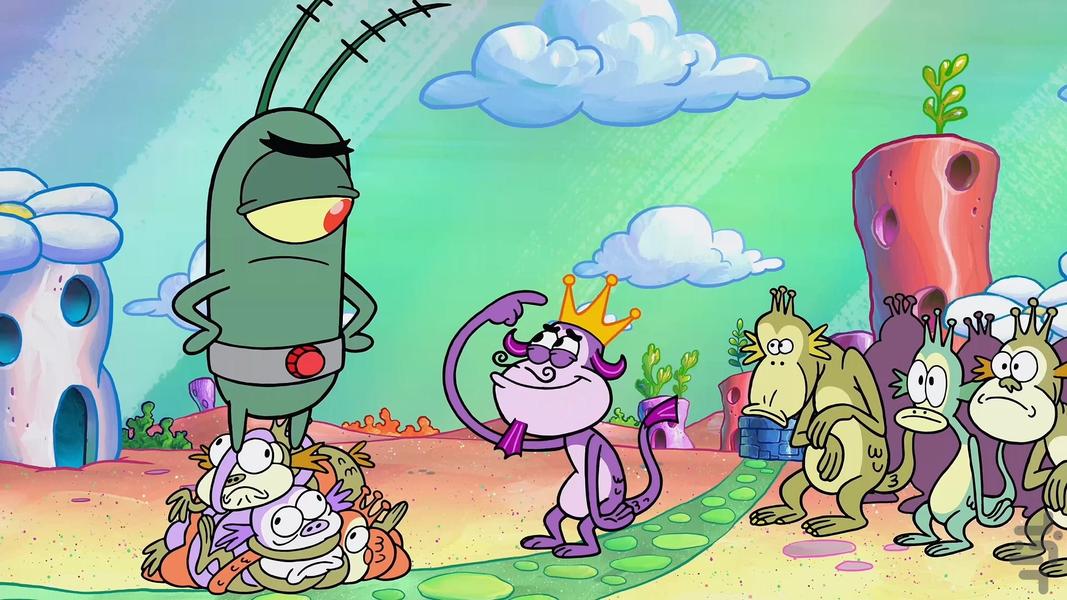 باب اسفنجی شلوار مکعبی - Image screenshot of android app