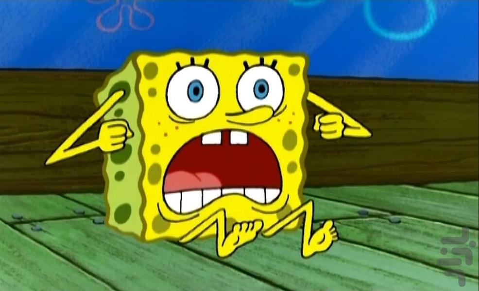 باب اسفنجی شلوار مکعبی - Image screenshot of android app