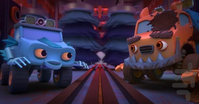 چرخهای هیولایی قدرتمند - عکس برنامه موبایلی اندروید