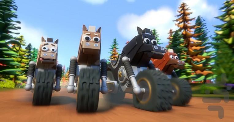 چرخهای هیولایی قدرتمند - عکس برنامه موبایلی اندروید