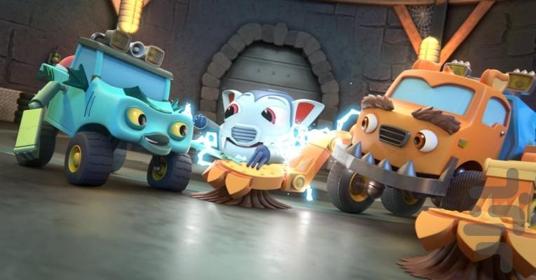 چرخهای هیولایی قدرتمند - عکس برنامه موبایلی اندروید