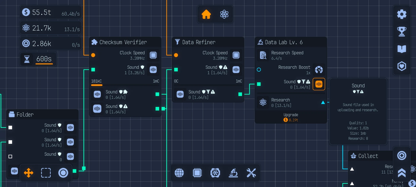 Upload Labs - Computer Manager - Gameplay image of android game