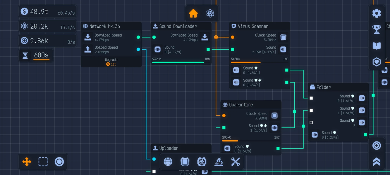 Upload Labs - Computer Manager - Gameplay image of android game