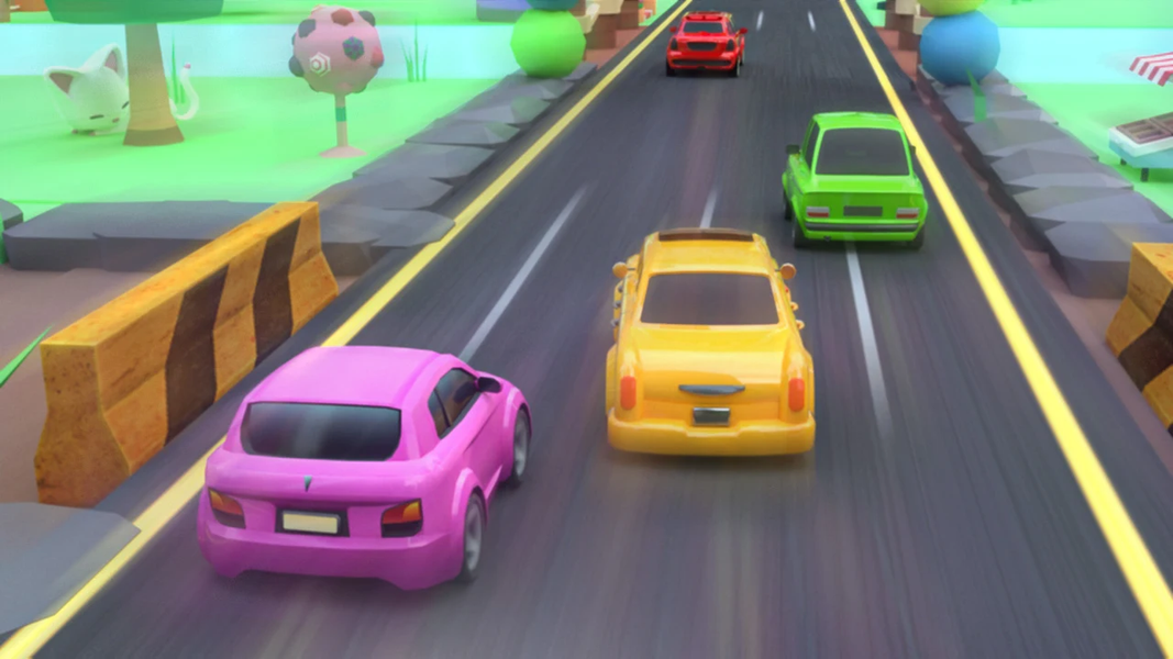 mini car racing game 3D - عکس بازی موبایلی اندروید