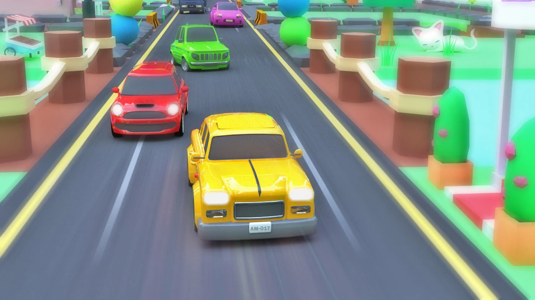 mini car racing game 3D - عکس بازی موبایلی اندروید