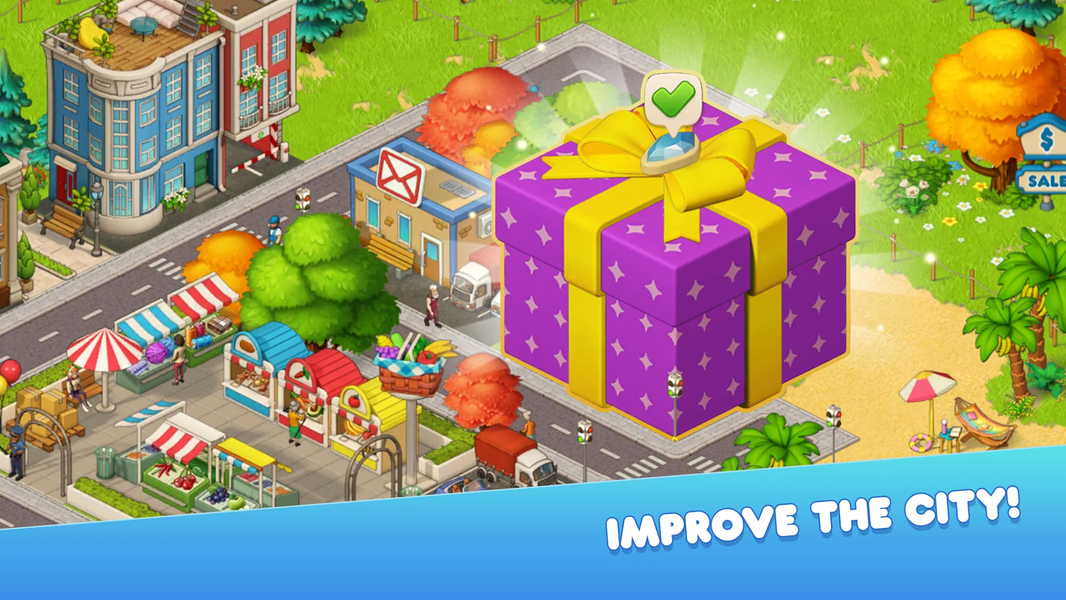 Fluffy Town: Boom Story - عکس برنامه موبایلی اندروید