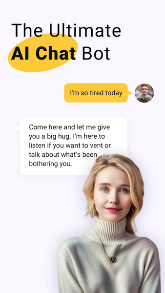 AI Chat bot build on GPT MChat - Image screenshot of android app