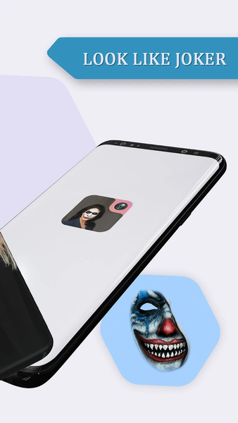 Mask Camera & Clown & Wallpape - عکس برنامه موبایلی اندروید