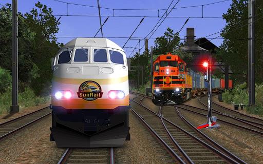 Train Simulator 2020: Free Train Driving Games - Gameplay image of android game
