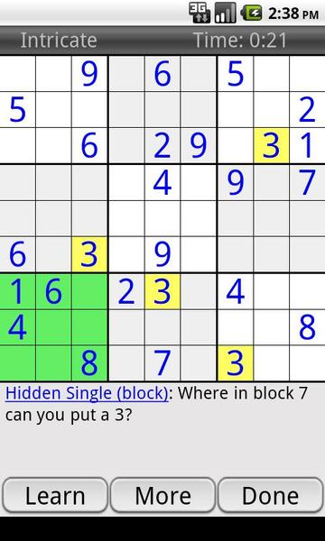 Sudoku Daily - Gameplay image of android game