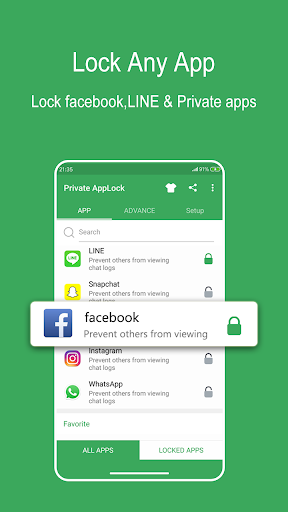 Private App Lock - عکس برنامه موبایلی اندروید