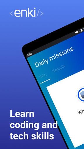 Enki: Learn to code - Image screenshot of android app