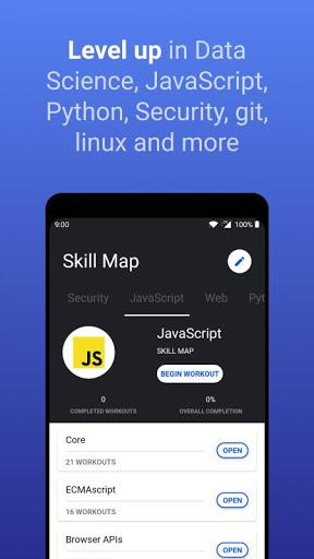 Enki: Learn to code - Image screenshot of android app