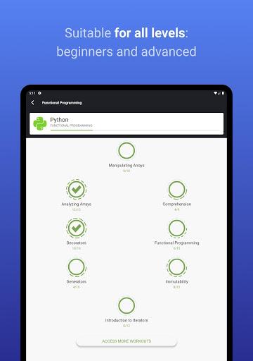 Enki: Learn to code - Image screenshot of android app