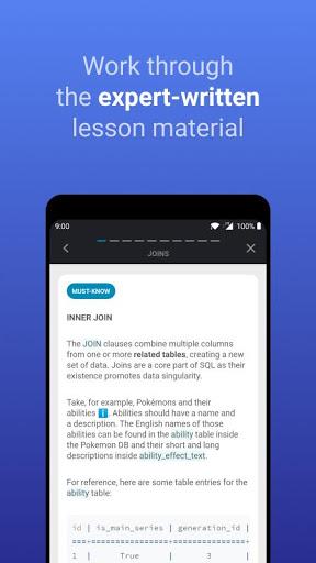 Enki: Learn to code - Image screenshot of android app