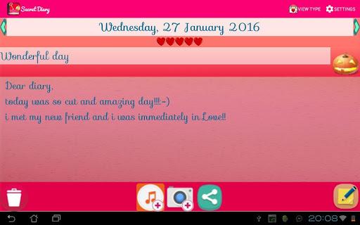 Secret Diary - Image screenshot of android app