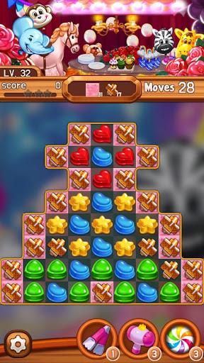 Candy Amuse: Match-۳ puzzle - عکس بازی موبایلی اندروید