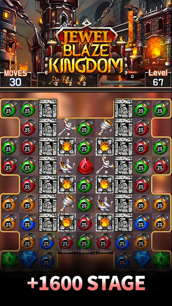 Jewel Blaze Kingdom - عکس بازی موبایلی اندروید