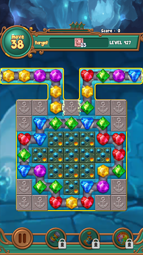 Jewels fantasy - Gameplay image of android game
