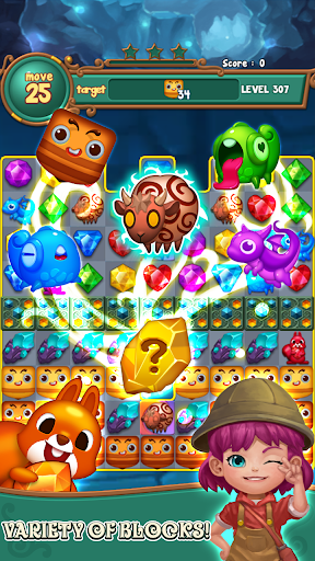 Jewels fantasy - Gameplay image of android game