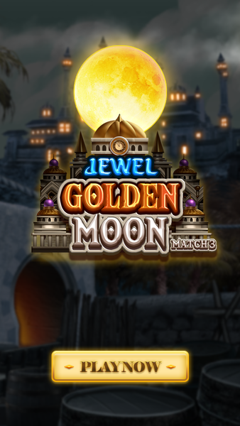 Jewel Golden Moon:Match۳ - عکس بازی موبایلی اندروید
