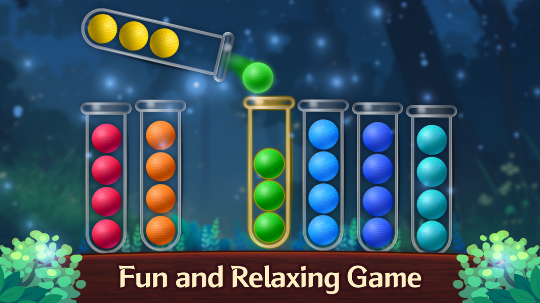 Sort Ball Garden - Gameplay image of android game