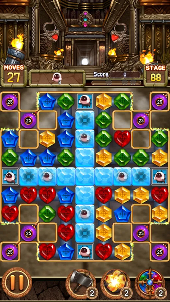 Jewel Lost Treasure - عکس بازی موبایلی اندروید