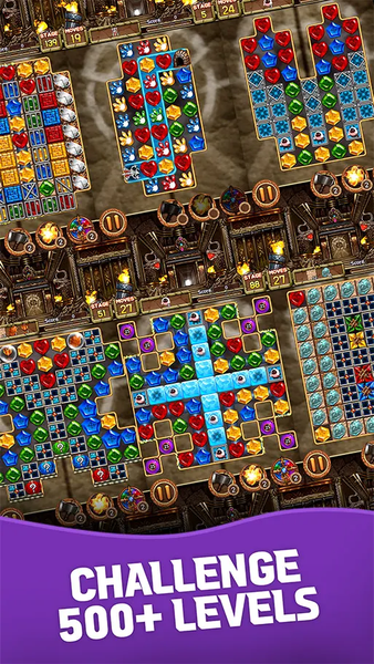 Jewel Lost Treasure - عکس بازی موبایلی اندروید