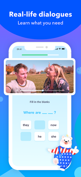 FluenDay - Learn Languages - عکس برنامه موبایلی اندروید