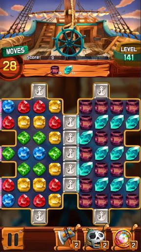 Jewel Voyage: Match-۳ puzzle - عکس بازی موبایلی اندروید