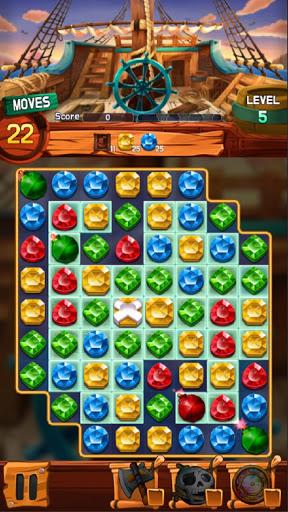 Jewel Voyage: Match-۳ puzzle - عکس بازی موبایلی اندروید