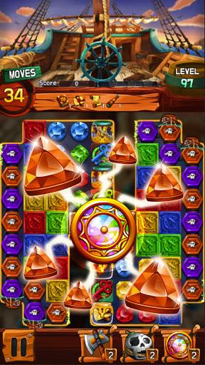 Jewel Voyage: Match-3 puzzle - Gameplay image of android game